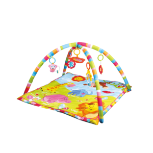 BABY MAT FOR BOYS AND GIRLS WITH SOFT RATTLES, CARPET BABY- MULTICOLOR