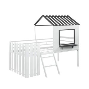 COASTER HOME FURNISHINGS TIMBER HOUSE- DESIGNED TWIN BED, WRITE