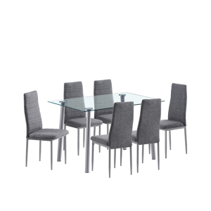 DINING SET FURNITURE- GREY