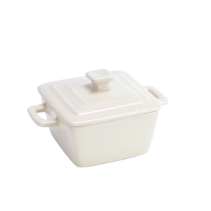 PORCELAIN BAKING DISHES WHITE