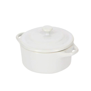 PORCELAIN BAKING DISHES WHITE