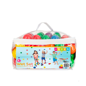 MULTICOLOR  SMALL FUN BALLZ 6.5CM, 100PCS