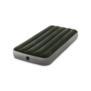 INFLATABLE MATTRESS- INTEX PRESTIGE DOWNY- 1 PERSON- 76x191x25 CM(LxWxH) - GREEN