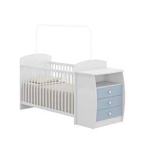 CRIB-CHEST WITH 3 LEVELS HIGH