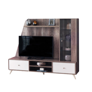 HOME ENTERTAINMENT WALL WITH TV CABINET